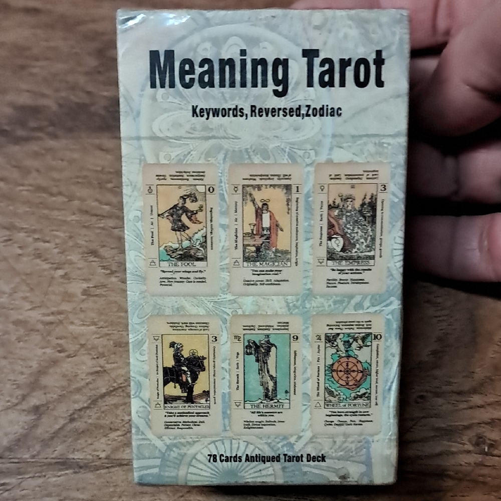 NWT Meaning Tarot Deck - Antique Design